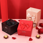 Load image into Gallery viewer, Coffret à bijoux fleurs rose éternelle - Cadeau unique
