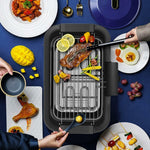 Load image into Gallery viewer, Barbecue Grill - Braise poisson, viande, crabe, gambas, brochette sans fumé (PROMO RAMADAN - Stock presqu'épuisé)
